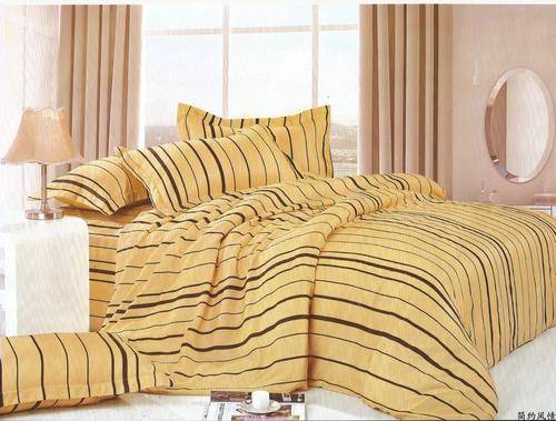 8 Piece - Cotton Feel - Bed Linen - Double Bed- Duvet Cover Set